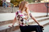 Blusa comidinhas