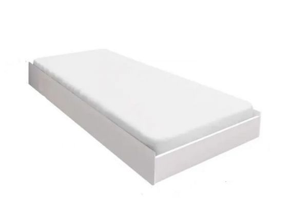 8903.Kit Cama Auxiliar sem Gaveta Branco Salleto
