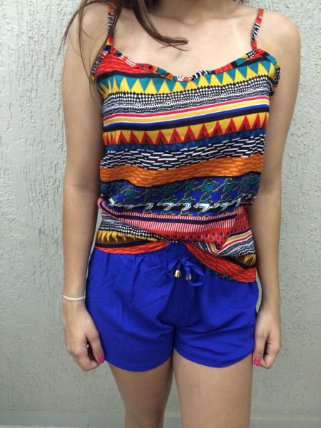 Blusa estampada