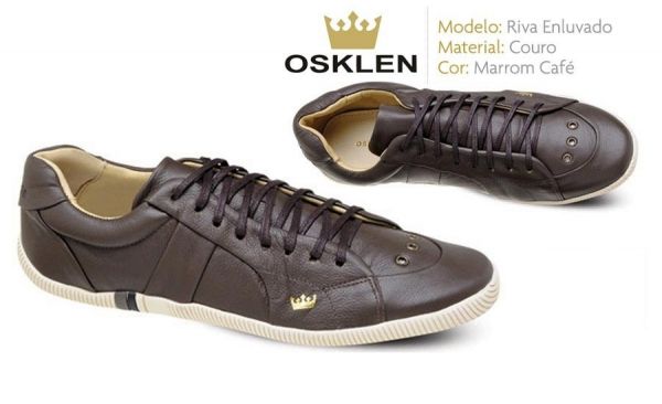 Osklen Couro Marrom