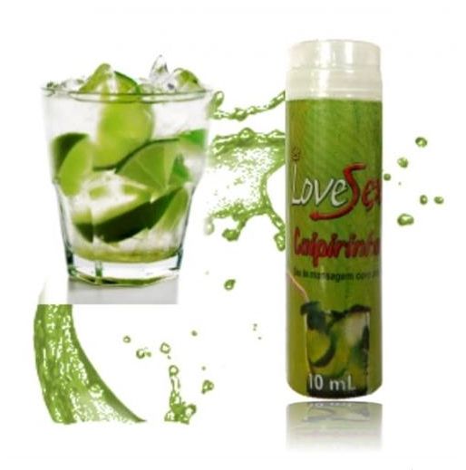 Óleo de massagem corporal comestível Lovesex 10 ml.
