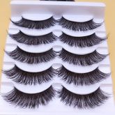 ♡ Caixa com 5 pares de Cílios Postiços