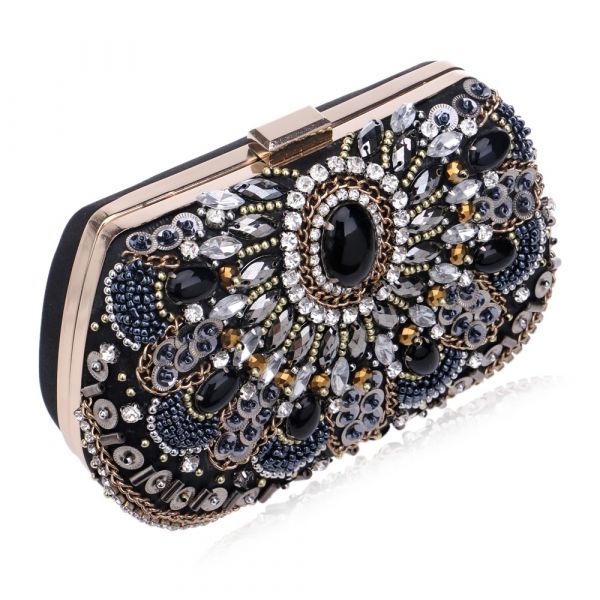 Bolsa Feminina De Mão Luxo De Noite Casamento Estilo Fashion