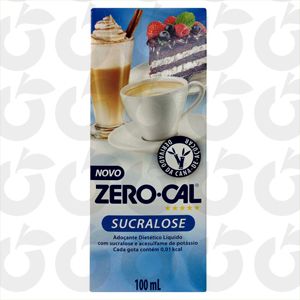 Adoçante Sucralose 100ml ZeroCal