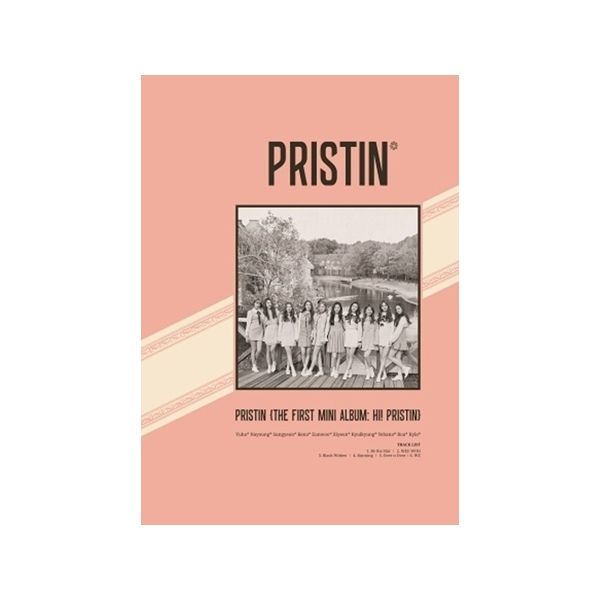 PRISTIN 1ST MINI ALBUM - HI! PRISTIN CD (ELASTIN VER)