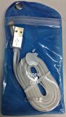 Cabo Silicone Iphone 5 2A Carregamento Rapido