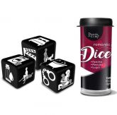 DADO ROMANTIC DICE 03 DADOS FETICHE DIVERSÃO AO CUBO