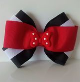 Laço Triplo Sobreposto Minnie