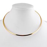 Colar da Moda Colorido (Dourado, Prateado,1 pça.) #00892154