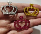 Coroa Princesa Colorida  (72 Adesivos)