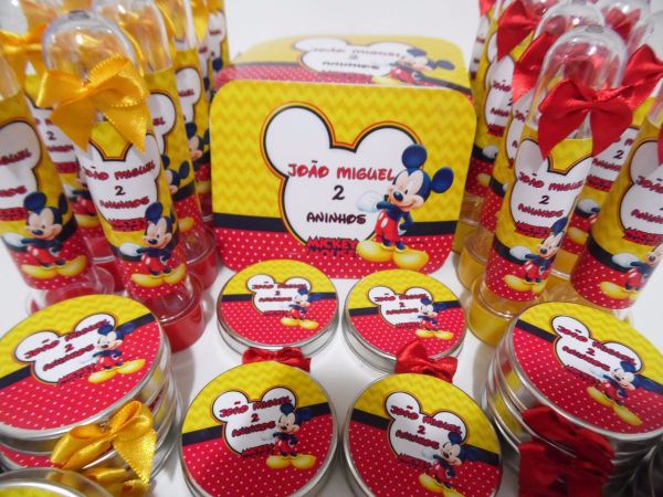 Kit 90 itens personalizados