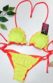 Biquini Riple Dupla Face Florescente