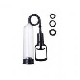 BOMBA PENIANA MANUAL PVC 23.5X3.7 Q TOYS