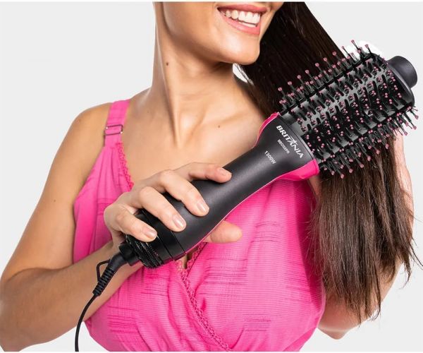 Escova Secadora Britânia BEC02PR Bivolt 4 em 1