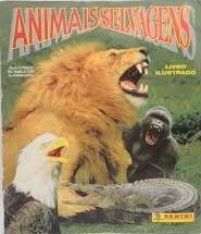 Album Figurinhas Animais Selvagens Livro Ilustrado