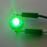 LED Verde - Base 8mm - 3w