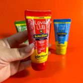 LUBRIFICANTE BUBBALOVE BEIJÁVEL MORANGO 60G