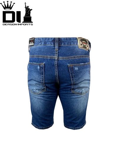 bermuda jeans masculina armani
