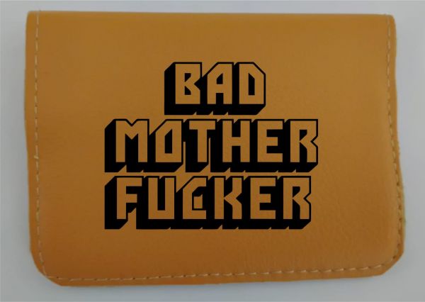 Carteira dobrável Bad Mother Fucker Pulp Fiction