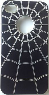 CASE TEIA DE ARANHA DE ALUMINIO PARA IPHONE 4 E 4S