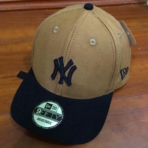 Boné New York Beisebol Beje