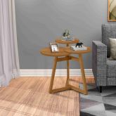 Mesa Lateral Classic 3 Tampos Nature Tebarrot