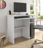 Mesa de Computador Viena Branco EJ Moveis