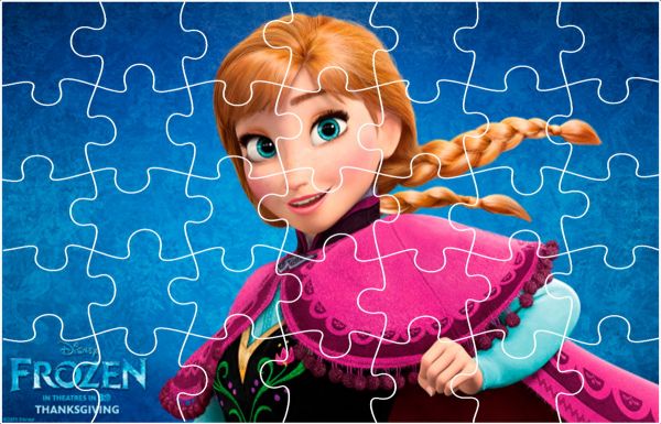 Quebra-Cabeça Personalizado - Frozen (005)
