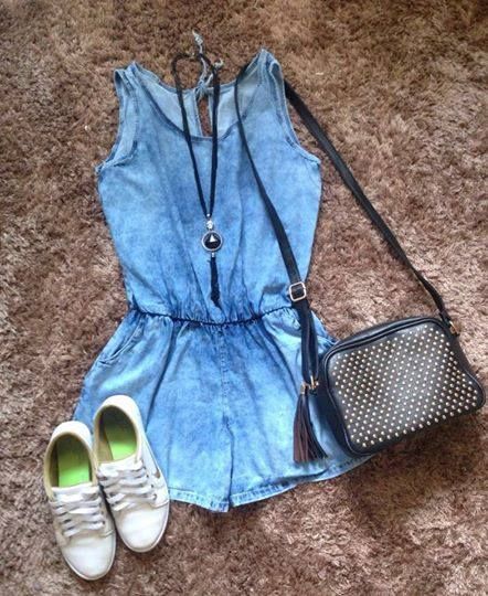 Vestido Feminino Jeans Adulto