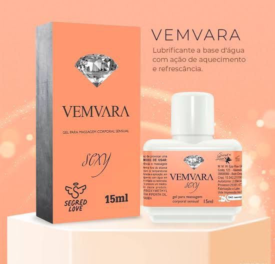 LUBRIFICANTE ESQUENTA E ESFRIA VEM VARA 15ML