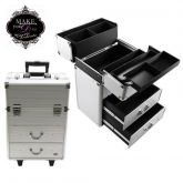 Maleta Profissional com rodas / 2 gavetas