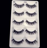 Kit 5 pares de cílios postiços