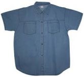Camisa Jeans Plus Size Masculina