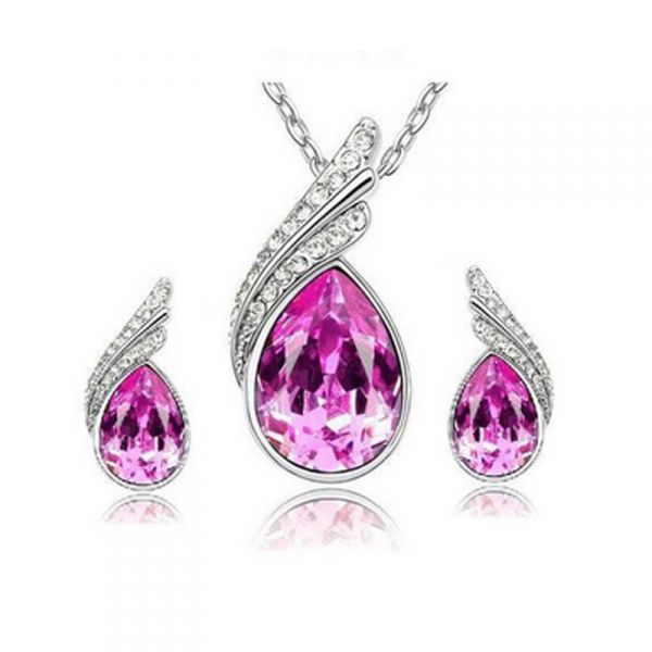 Conjunto de Jóias Cristal JR0002