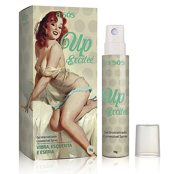 Gel Excitante Comestível Spray Up Excitee - 18g