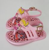 Sandalia Infantil Menina Boneca Rosa