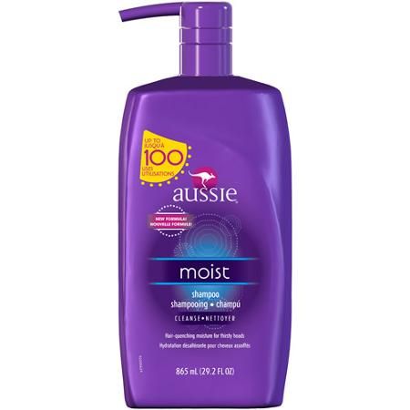 Aussie Moist Shampoo with Pump 29.2 Fl Oz (865ml)
