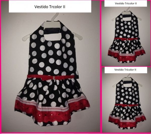 Vestido Tricolor II