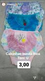 Calcinhas infantil bunda rica tam. único