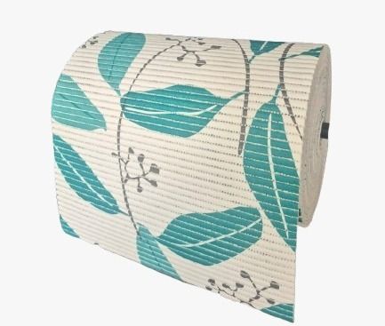 Passadeira Duna Soft Folhas Verdes