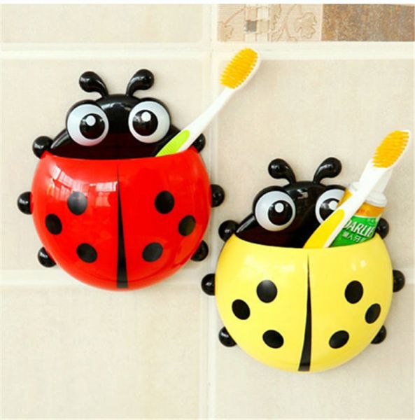 Joaninha Porta Pasta de Dente