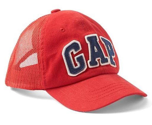 ACMC02- Boné Baseball Vermelho (3-6anos) - GAP