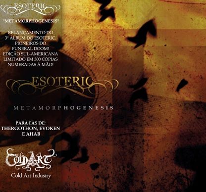 Esoteric - Metamorphogenesis (C/ Slipcase & Obi - Lacrado)