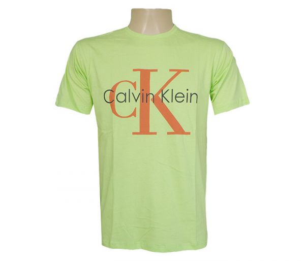 Camisa Calvin Klein Verde Limão