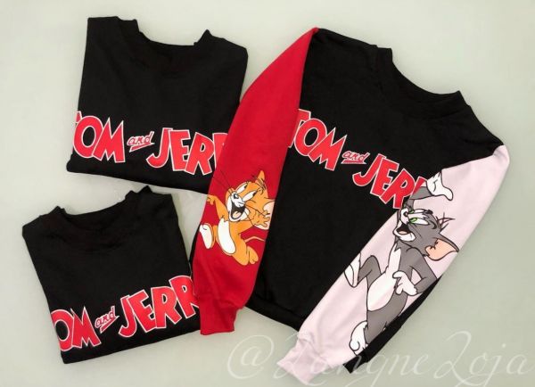 Moletom tom e jerry