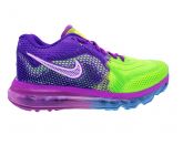 Tênis Nike Air Max 2014 Feminino Roxo e Verde MOD:11745 Lanç
