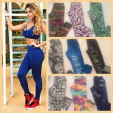 LEGGING EM SULEX DE POLIÉSTER