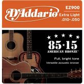 Encordoamento para Violão D’Addario EZ900 010