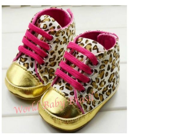 Tênis oncinha pink