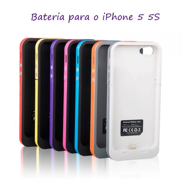 Capa Recarregável para Iphone 5 5S
